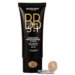 Тональний крем Deborah BB Cream SPF20 зволожуючий 03 Sand (8009518135725) в Миколаєві