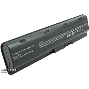 Акумулятор для ноутбуків ExtraDigital HP 630 HSTNN-Q62C (11.1V/5200mAh) Black (BNH3942) краща модель в Миколаєві