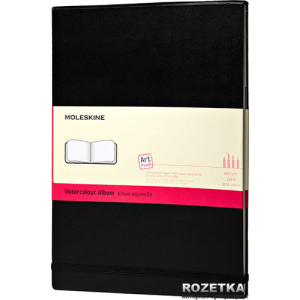 Записная книга Moleskine Folio 21 х 30 см 60 страниц без линовки Черная (9788862931946) в Николаеве