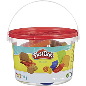 Набір пластиліну Hasbro Play-Doh Міні відерце Пікнік (23414_23412) ТОП в Миколаєві