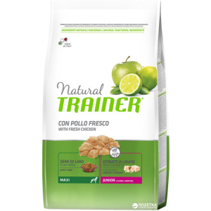 Сухий корм Trainer Natural Super Premium Junior Maxi для юніорів великих та гігантських порід від 9 місяців до 2 років 3 кг (8015699006945) ТОП в Миколаєві