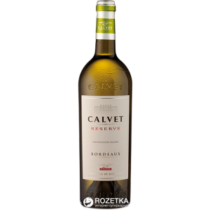 Вино Calvet Reserve Sauvignon Blanc Bordeaux белое сухое 0.75 л 12% (3159560532302) в Николаеве