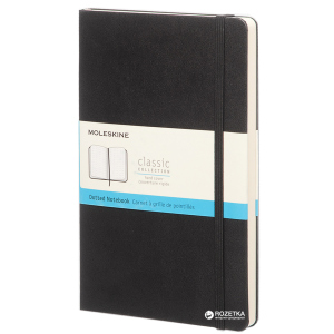 Записная книга Moleskine Classic 13 х 21 см 240 страниц в точку Черная (8051272892703)