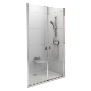 купити Душові двері RAVAK CHROME CSDL2-100 Transp Polished Aluminium 0QVACC0LZ2