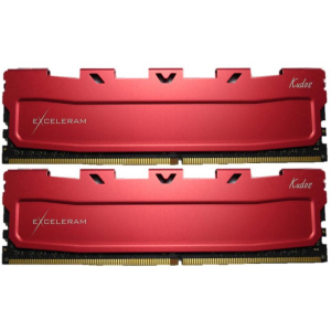 Модуль памяти для компьютера DDR4 16GB (2x8GB) 3000 MHz Red Kudos eXceleram (EKRED4163016AD) надежный