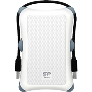 Внешний карман Silicon Power Armor A30 для HDD 2.5" USB 3.0 White (SP000HSPHDA30S3W) надежный