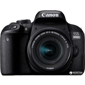 Фотоаппарат Canon EOS 800D 18-55mm IS STM Black (1895C019) Официальная гарантия! в Николаеве