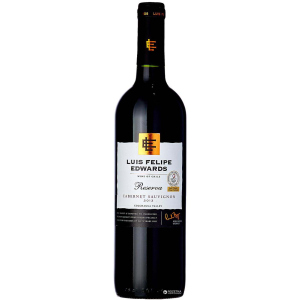 Вино Luis Felipe Edwards Cabernet-Sauvignon Reserva червоне сухе 0.75 л 13.5% (7804414381464) краща модель в Миколаєві