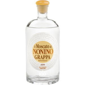 Граппа Nonino Grappa il Moscato 0,7 л 41% (80664024) краща модель в Миколаєві