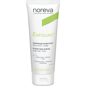 хороша модель Скраб, що очищає Noreva Laboratoires Exfoliac Purifying Scrub для обличчя 50 мл (3571940000384)