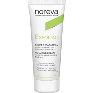 Відновлюючий крем Noreva Laboratoires Exfoliac Cream Reparatrice Зволожуючий 40 мл (3401378314831) краща модель в Миколаєві