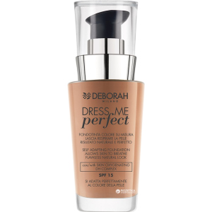 Тональна основа Deborah Dress me Perfect SPF 15 № 04 30 мл (8009518230147) ТОП в Миколаєві