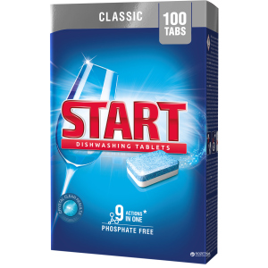 Таблетки для посудомоечной машины Start Classic 100 шт (4820207100053)