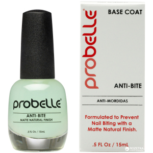 Лак против обгрызания ногтей Probelle Anti Bite Base Coat 15 мл (857188005415) ТОП в Николаеве