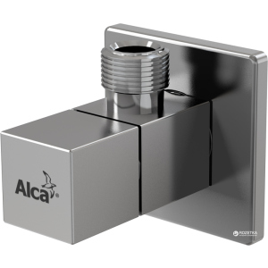 Вентиль угловой четырехгранный ALCA PLAST 1/2"х3/8" (8594045930894) лучшая модель в Николаеве