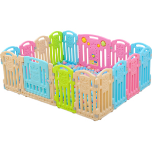 Дитячий манеж - загородження XOKO Play Pen Bear Series D14 (9869201150034) ТОП в Миколаєві