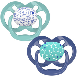Пустышка Dr. Brown's Advantage Голубая химия 6-12 месяцев 2 шт (PA22002-INTLX) в Николаеве