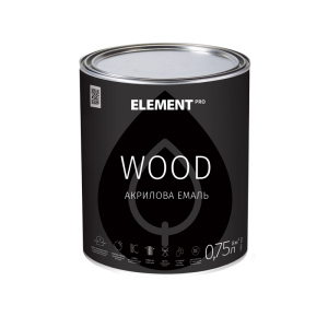 Акриловая эмаль для дерева WOOD ELEMENT PRO 0.75 л ТОП в Николаеве