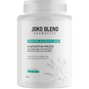 Альгинатная маска Joko Blend успокаивающая с экстрактом зеленого чая и алоэ вера 200 г (4823109401891) ТОП в Николаеве