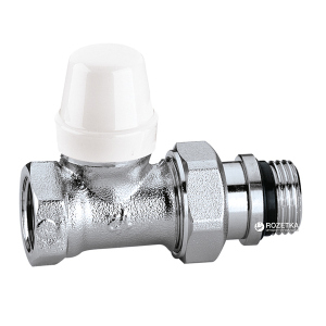 Кран радиаторный CALEFFI 1/2" отсекающий прямой (432402)