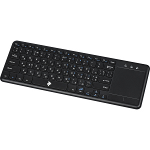 Клавіатура 2E Touch Keyboard KT100 WL Black (2E-KT100WB) в Миколаєві