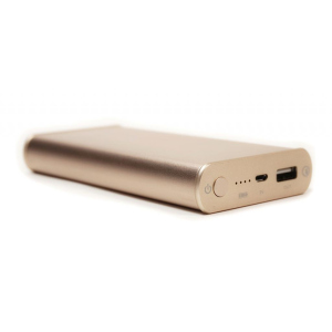 Батарея універсальна PowerPlant Q1S, Quick-Charge 2.0, 10200mAh Gold