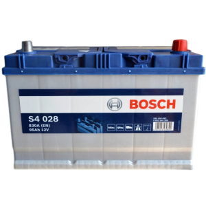 Автомобільний акумулятор Bosch 95Аh (-/+) ASIA Євро S4028 (830EN) (0 092 S40 280) в Миколаєві