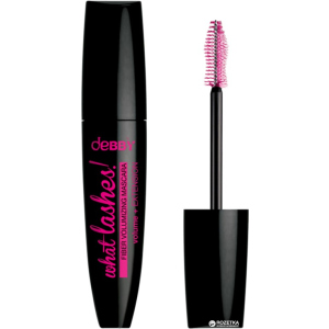 Туш для вій Debby What Lashes Fiber &amp; Volumizing 14.4 мл (8009518175387) в Миколаєві