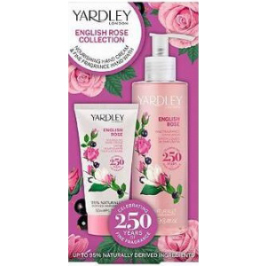 Набір для жінок Yardley English Rose Hand Wash and Hand Cream 50 мл + 250 мл (5056179301900) краща модель в Миколаєві