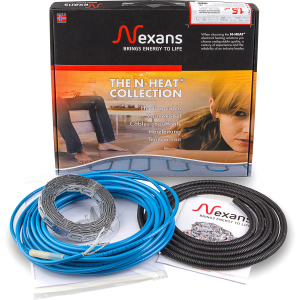 Тепла підлога Nexans TXLP/2R двожильний кабель 1500 Вт 8.8 - 11.0 м2 (20030017) краща модель в Миколаєві