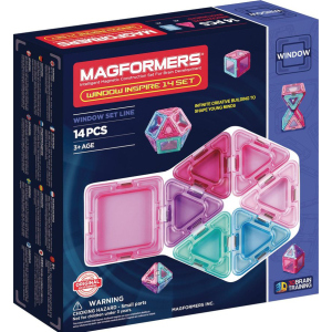 Конструктор магнітний Magformers Супер 3D набор Натхнення 14 деталей (714003) (8809134369913) рейтинг