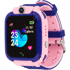 Смарт-годинник Atrix Smart Watch iQ1500 Aquatic Cam GPS Pink (iQ1500 Pink) ТОП в Миколаєві