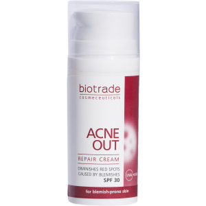 Відновлюючий крем Biotrade Acne Out SPF 30 30 г (3800221840761) краща модель в Миколаєві