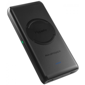 Внешний аккумулятор RavPower Power Bank 10400mAh Qi Fast Wireless Charging (RP-PB080) Black рейтинг