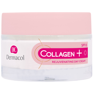 Крем Dermacol Collagen Plus денний інтенсивний омолоджуючий SPF10 50 мл (8595003110310)