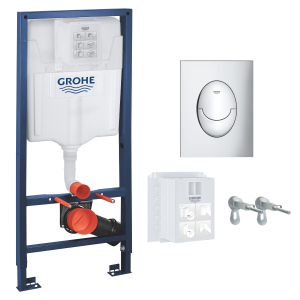 Інсталяція GROHE Rapid SL 3 в 1 39503000 з панеллю змиву Skate Air S 37965000 хром ТОП в Миколаєві