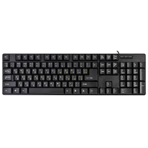 Клавіатура провідна HQ-Tech KB-103 USB Black в Миколаєві