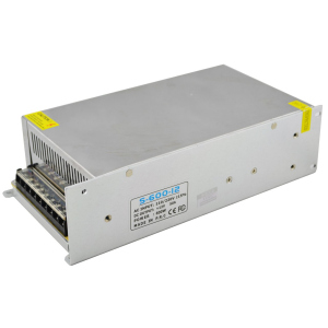 Блок питания ICM S-600-12 12V 50A 600W (металлический) в Николаеве