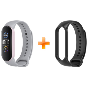 Xiaomi Mi Band 5 MiJobs Dual Color Grey/Pink (MJ5-DSS003GP) в Николаеве