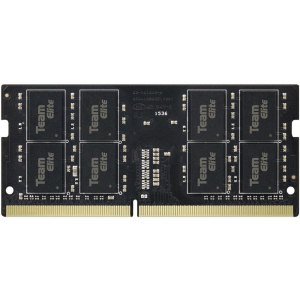 Оперативна пам'ять Team Elite SODIMM DDR4-3200 8192MB PC4-25600 (TED48G3200C22-S01) краща модель в Миколаєві