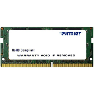 Оперативна пам'ять Patriot SODIMM DDR4-2666 8192MB PC4-21300 Signature Line (PSD48G266681S) ТОП в Миколаєві