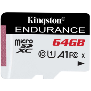 Kingston microSDXC 64GB High Endurance Class 10 UHS-I U1 A1 (SDCE/64GB) в Миколаєві