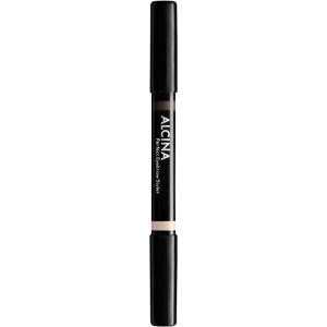 Олівець для брів Alcina Perfect Eyebrow Styler Дуо 020 dark 5 г (4008666654311) краща модель в Миколаєві