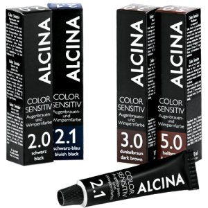 Фарба для брів та вій Alcina Color Sensitiv 5.0 світло-коричневий 17 г (4008666173348) краща модель в Миколаєві