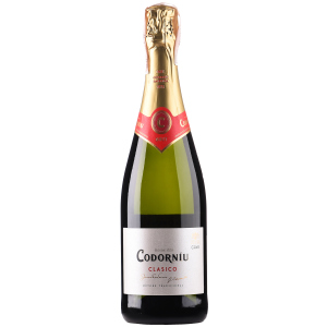 Вино ігристе Codorniu Cava Clasico Brut біле брют 0.75 л 11.5% (8410013381010) краща модель в Миколаєві