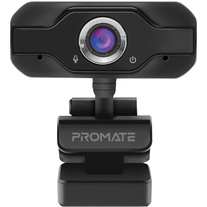 Веб-камера Promate ProCam-1 FullHD USB Black (procam-1.black) краща модель в Миколаєві