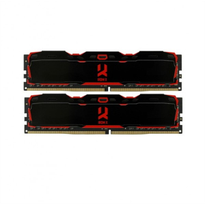 хорошая модель DDR4 2x8GB/2666 GOODRAM Iridium X Black (IR-X2666D464L16S/16GDC)