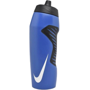 Пляшка для води Nike N.000.3178.451.32 Hyperfuel Water Bottle 32OZ 946 мл Темно-синя (887791328366) краща модель в Миколаєві