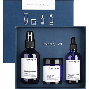 Набір Pyunkang Yul Set Тонер-міст Mist Toner 200 мл + Ампула Moisture Ampoule 100 мл + Крем Moisture Cream 100 мл (8809486680414) ТОП в Миколаєві