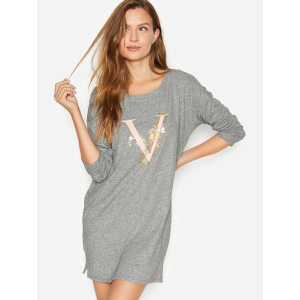 Домашнее платье Victoria's Secret 307119054 XL Серое (1159752743)